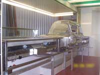 Catering Equipment in one of our bespoke catering trailers